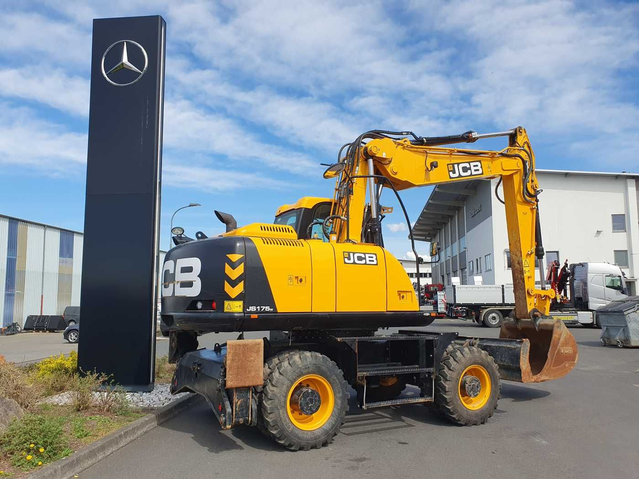 JCB JS 175 W / 2024 / nur 622h! / 1x Tieflöffel - Pelle sur pneus: photos 5 JCB JS 175 W / 2024 / nur 622h! / 1x Tieflöffel - Pelle sur pneus: photos 5