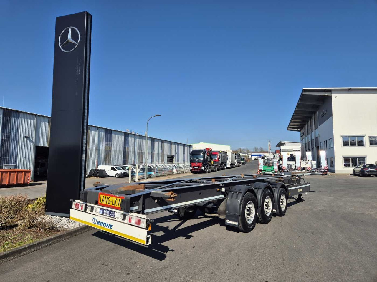 Krone SD BDF BPW-Achsen Liftachse mitte Container - Semi-remorque porte-conteneur/ Caisse mobile: photos 2 Krone SD BDF BPW-Achsen Liftachse mitte Container - Semi-remorque porte-conteneur/ Caisse mobile: photos 2
