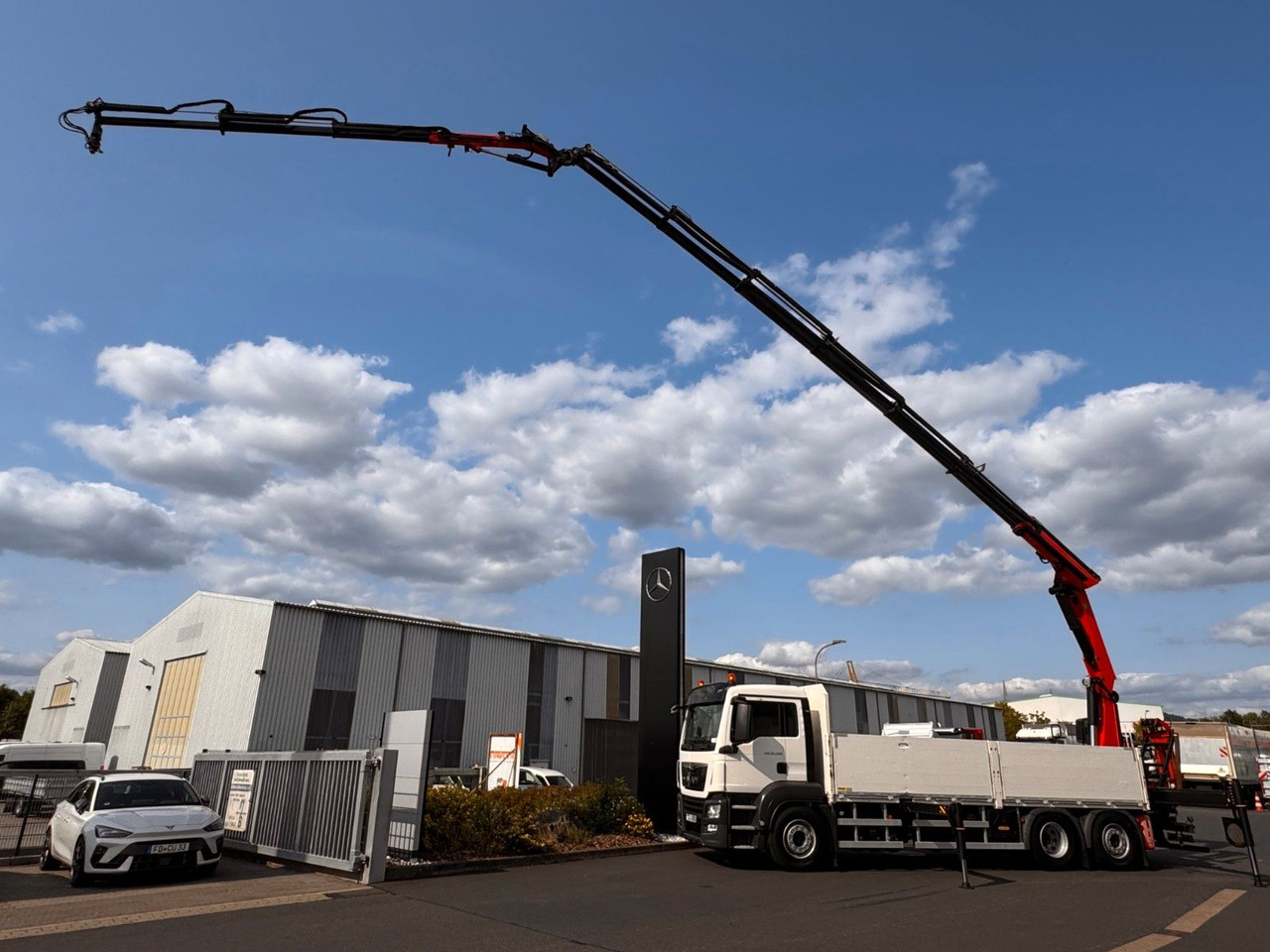 MAN TGS 26.420 6x2-4 LL Palfinger PK 34002 SH JIB - Camion grue: photos 1 MAN TGS 26.420 6x2-4 LL Palfinger PK 34002 SH JIB - Camion grue: photos 1