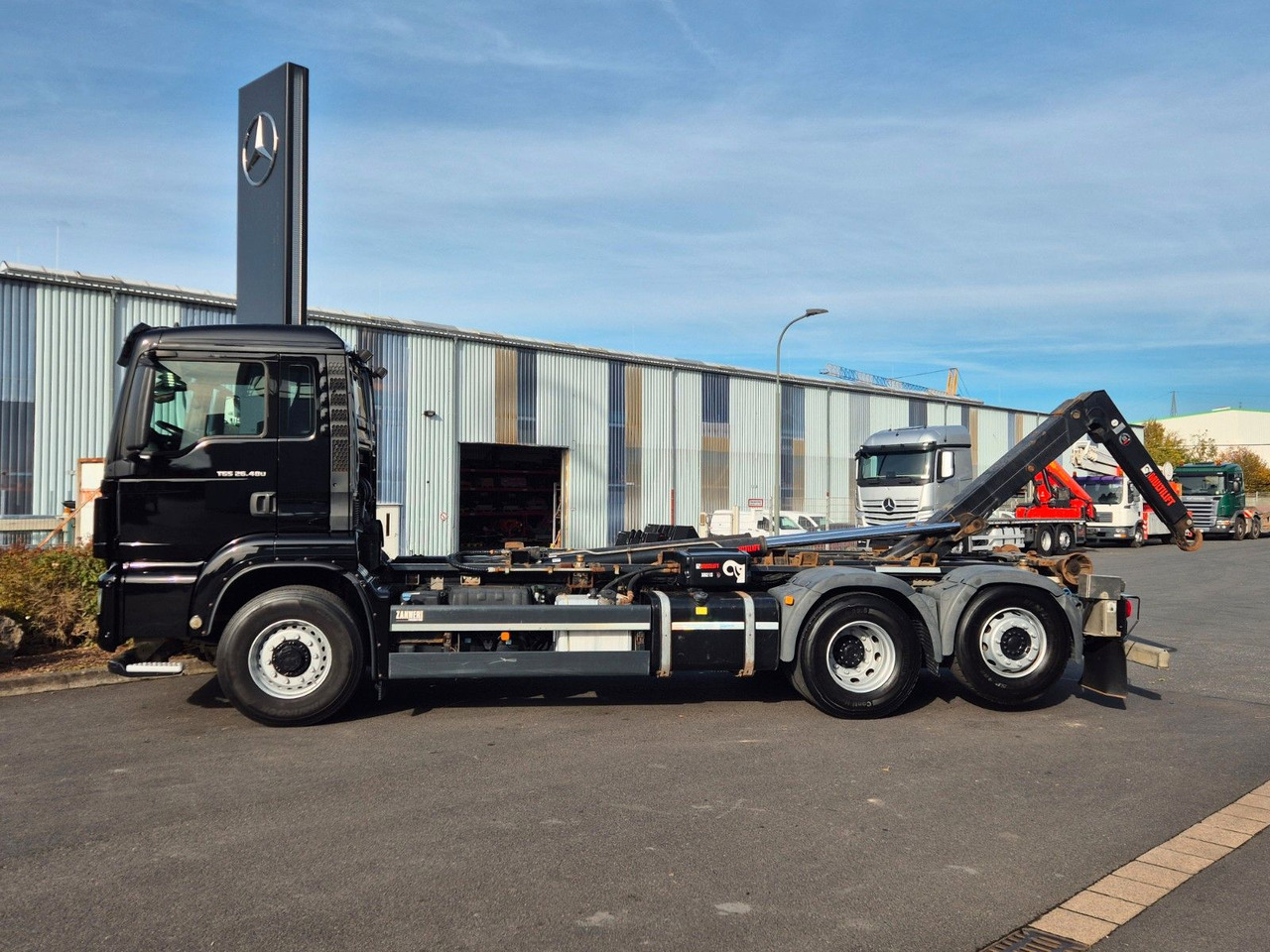 MAN TGS 26.480 6x4H-4 BL HIAB Multilift XR21S59 - Camion ampliroll: photos 5 MAN TGS 26.480 6x4H-4 BL HIAB Multilift XR21S59 - Camion ampliroll: photos 5