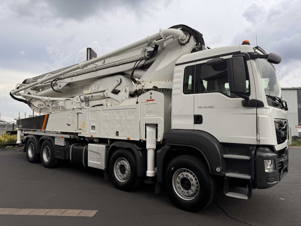 MAN TGS 41.460 8x4 BB Cifa K49 Classic 2x Funk - Camion pompe: photos 5 MAN TGS 41.460 8x4 BB Cifa K49 Classic 2x Funk - Camion pompe: photos 5