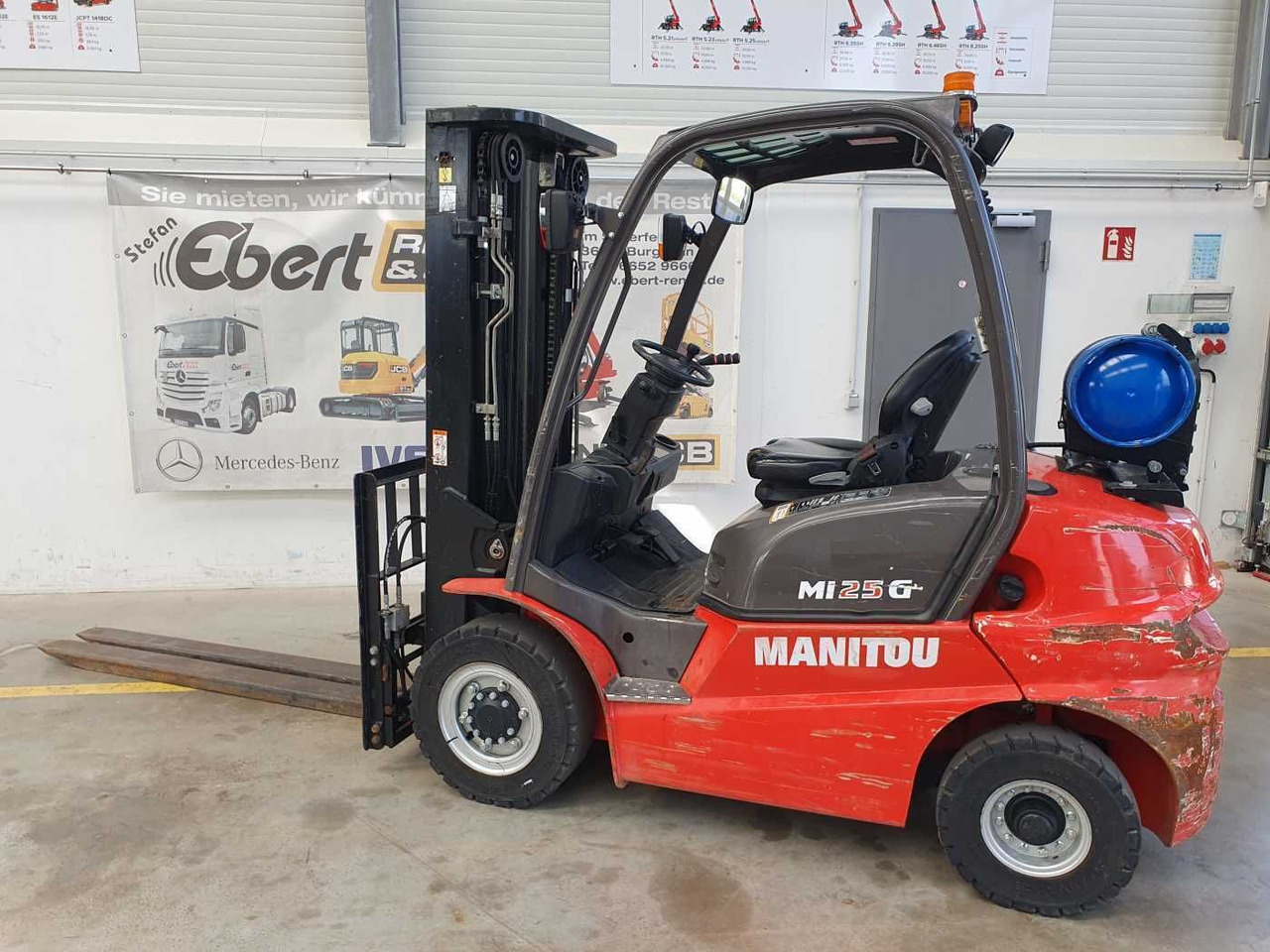 Manitou MI 25 G / Triplex: 4.70m / nur 1.976h! / SS - Chariot élévateur à gaz: photos 2 Manitou MI 25 G / Triplex: 4.70m / nur 1.976h! / SS - Chariot élévateur à gaz: photos 2