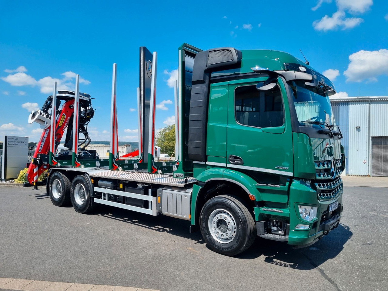 Mercedes-Benz Arocs 2651L 6x4 Palfinger-EPSILON Y Crane M12Z91 - Camion grumier, Camion grue: photos 4 Mercedes-Benz Arocs 2651L 6x4 Palfinger-EPSILON Y Crane M12Z91 - Camion grumier, Camion grue: photos 4