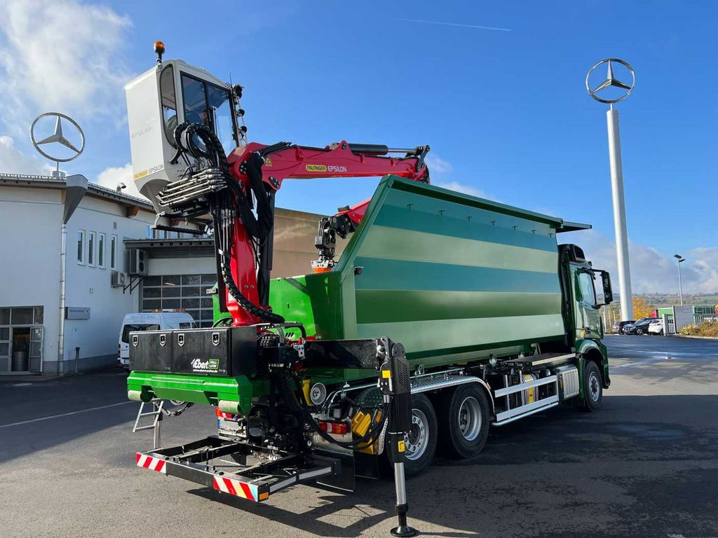 Mercedes-Benz Arocs 2751 6x2 HAD / Abroller EBERT Fällbox Q150 - Camion ampliroll: photos 5 Mercedes-Benz Arocs 2751 6x2 HAD / Abroller EBERT Fällbox Q150 - Camion ampliroll: photos 5