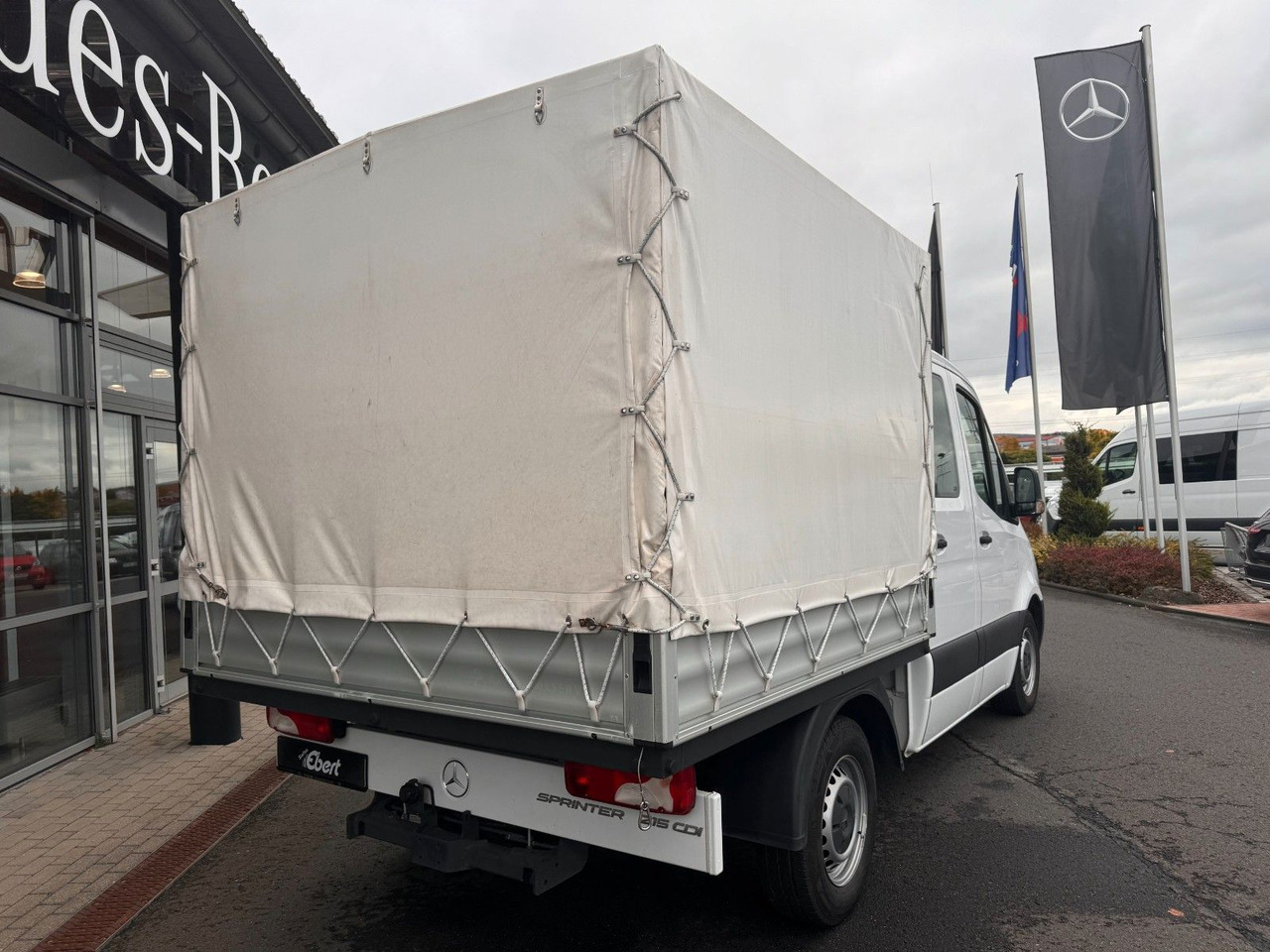 Mercedes-Benz Sprinter 215 CDI DoKa 9G Klima AHK SHZ - Véhicule utilitaire plateau baché, Utilitaire double cabine: photos 4 Mercedes-Benz Sprinter 215 CDI DoKa 9G Klima AHK SHZ - Véhicule utilitaire plateau baché, Utilitaire double cabine: photos 4