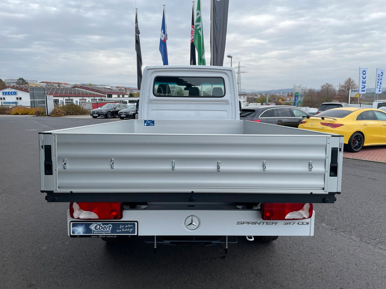 Mercedes-Benz Sprinter 317 CDI 9G 3665 Klima - Véhicule utilitaire plateau baché: photos 4 Mercedes-Benz Sprinter 317 CDI 9G 3665 Klima - Véhicule utilitaire plateau baché: photos 4