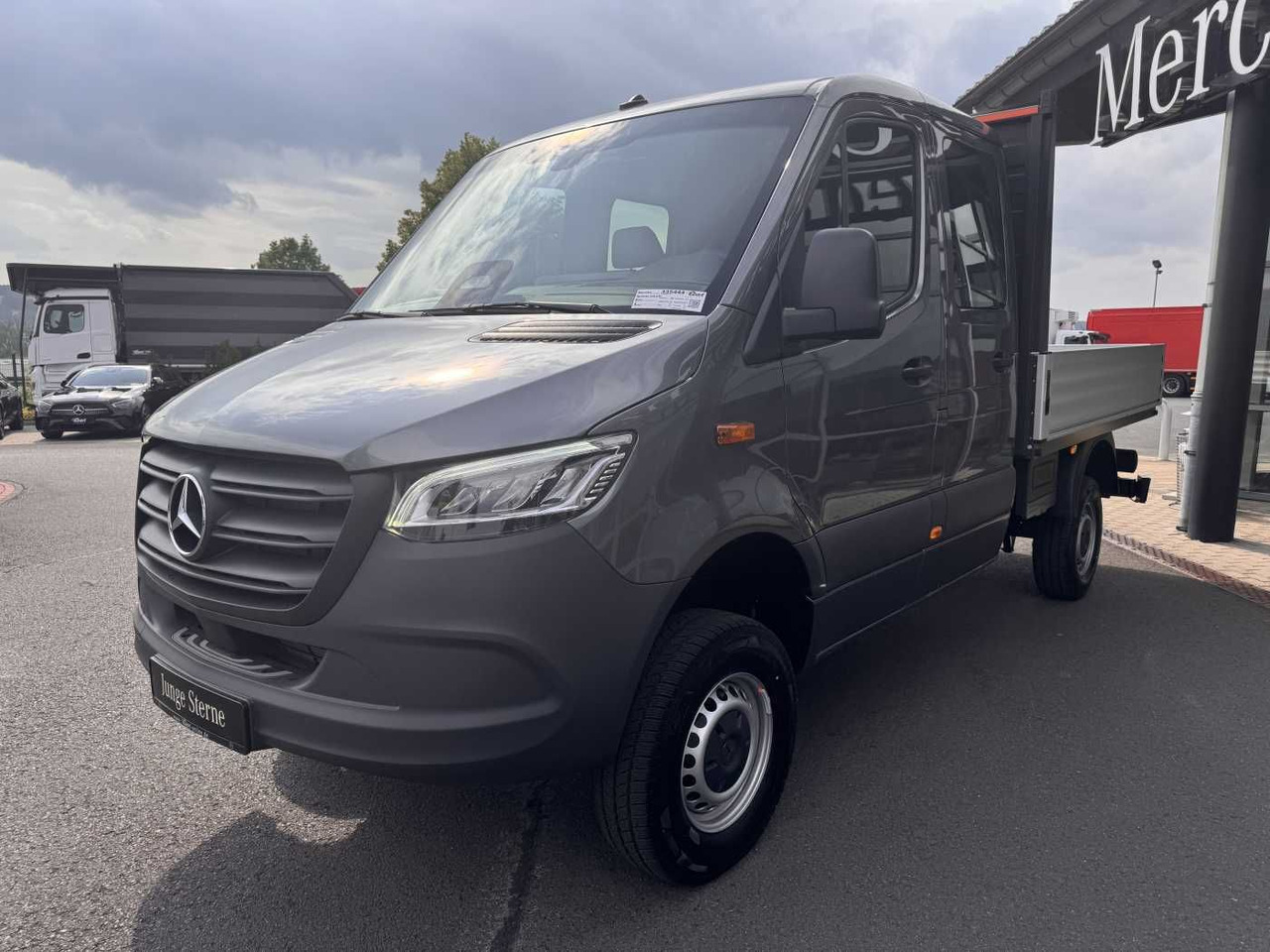 Mercedes-Benz Sprinter 319 CDI 4x4 DoKa AHK3,5 Klima Kamera - Véhicule utilitaire plateau baché, Utilitaire double cabine: photos 3 Mercedes-Benz Sprinter 319 CDI 4x4 DoKa AHK3,5 Klima Kamera - Véhicule utilitaire plateau baché, Utilitaire double cabine: photos 3