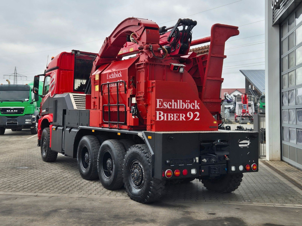 Crédit-bail  Mercedes-Benz TUROX 8x8 Eschlböck Biber 92 Holzhacker / 1.512h Mercedes-Benz TUROX 8x8 Eschlböck Biber 92 Holzhacker / 1.512h: photos 7