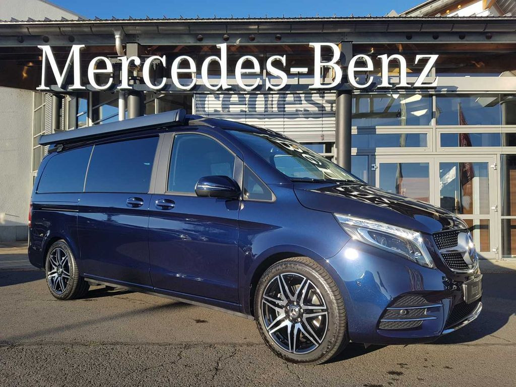 Mercedes-Benz V 300 d Marco Polo AMG Markise AHK2,5 360° MBUX - Voiture: photos 1 Mercedes-Benz V 300 d Marco Polo AMG Markise AHK2,5 360° MBUX - Voiture: photos 1