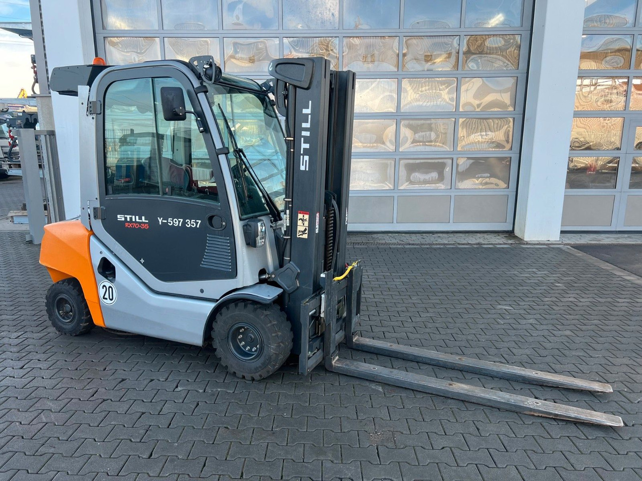 Still RX70-30 / Triplex: 4.60m / nur 568h / SS / Waage - Chariot élévateur diesel: photos 2 Still RX70-30 / Triplex: 4.60m / nur 568h / SS / Waage - Chariot élévateur diesel: photos 2