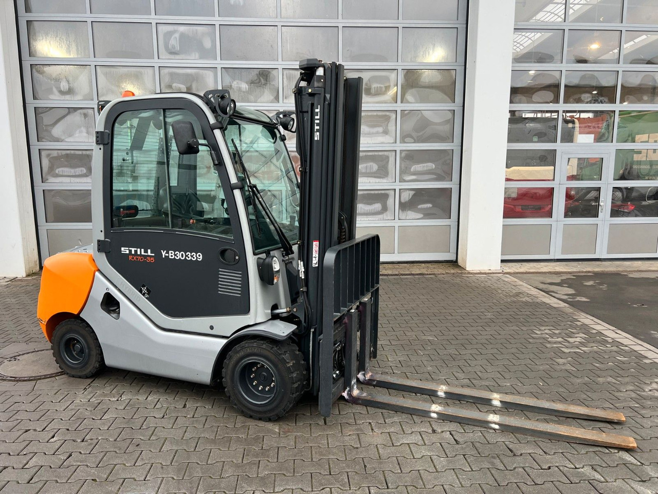 Still RX70-35 / Triplex: 4.80m / nur 325h / SS / Waage - Chariot élévateur diesel: photos 2 Still RX70-35 / Triplex: 4.80m / nur 325h / SS / Waage - Chariot élévateur diesel: photos 2