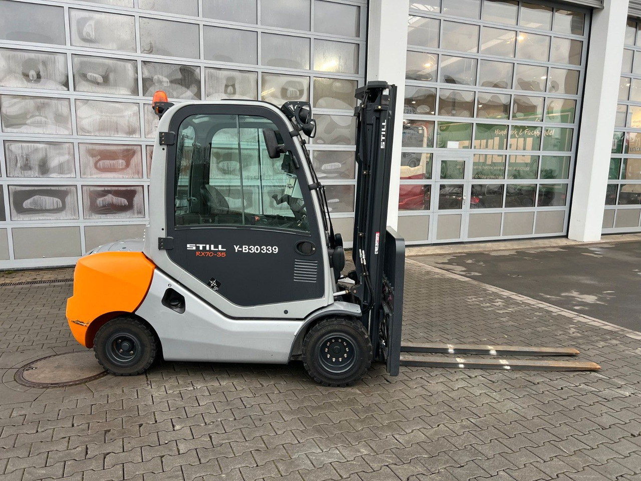 Still RX70-35 / Triplex: 4.80m / nur 325h / SS / Waage - Chariot élévateur diesel: photos 3 Still RX70-35 / Triplex: 4.80m / nur 325h / SS / Waage - Chariot élévateur diesel: photos 3