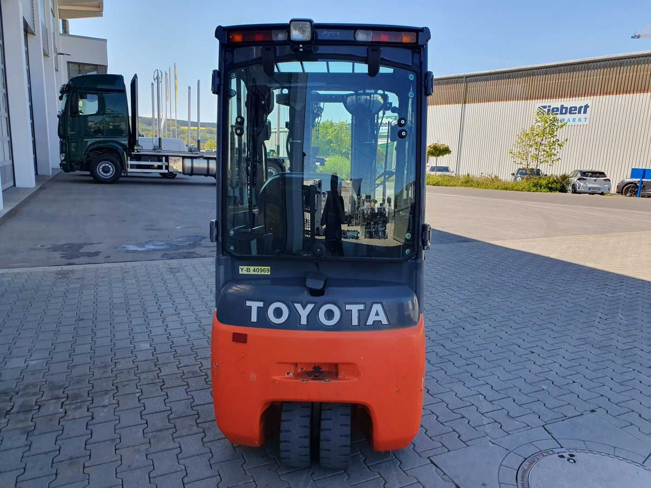 Toyota 8FBET15 / Triplex: 4.30m / nur 3.489h! / 2022 - Chariot élévateur diesel: photos 4 Toyota 8FBET15 / Triplex: 4.30m / nur 3.489h! / 2022 - Chariot élévateur diesel: photos 4