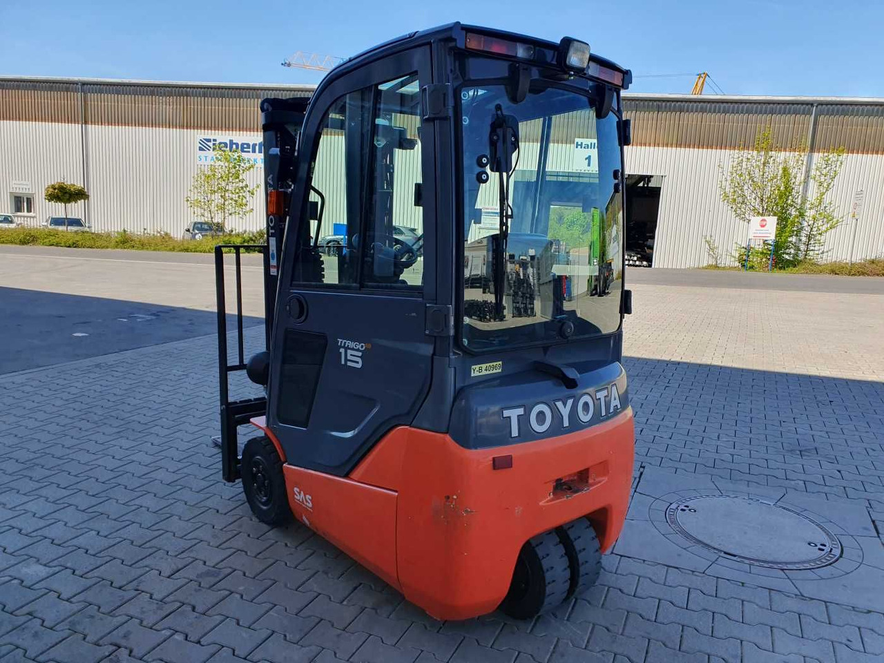 Toyota 8FBET15 / Triplex: 4.30m / nur 3.489h! / 2022 - Chariot élévateur électrique: photos 5 Toyota 8FBET15 / Triplex: 4.30m / nur 3.489h! / 2022 - Chariot élévateur électrique: photos 5