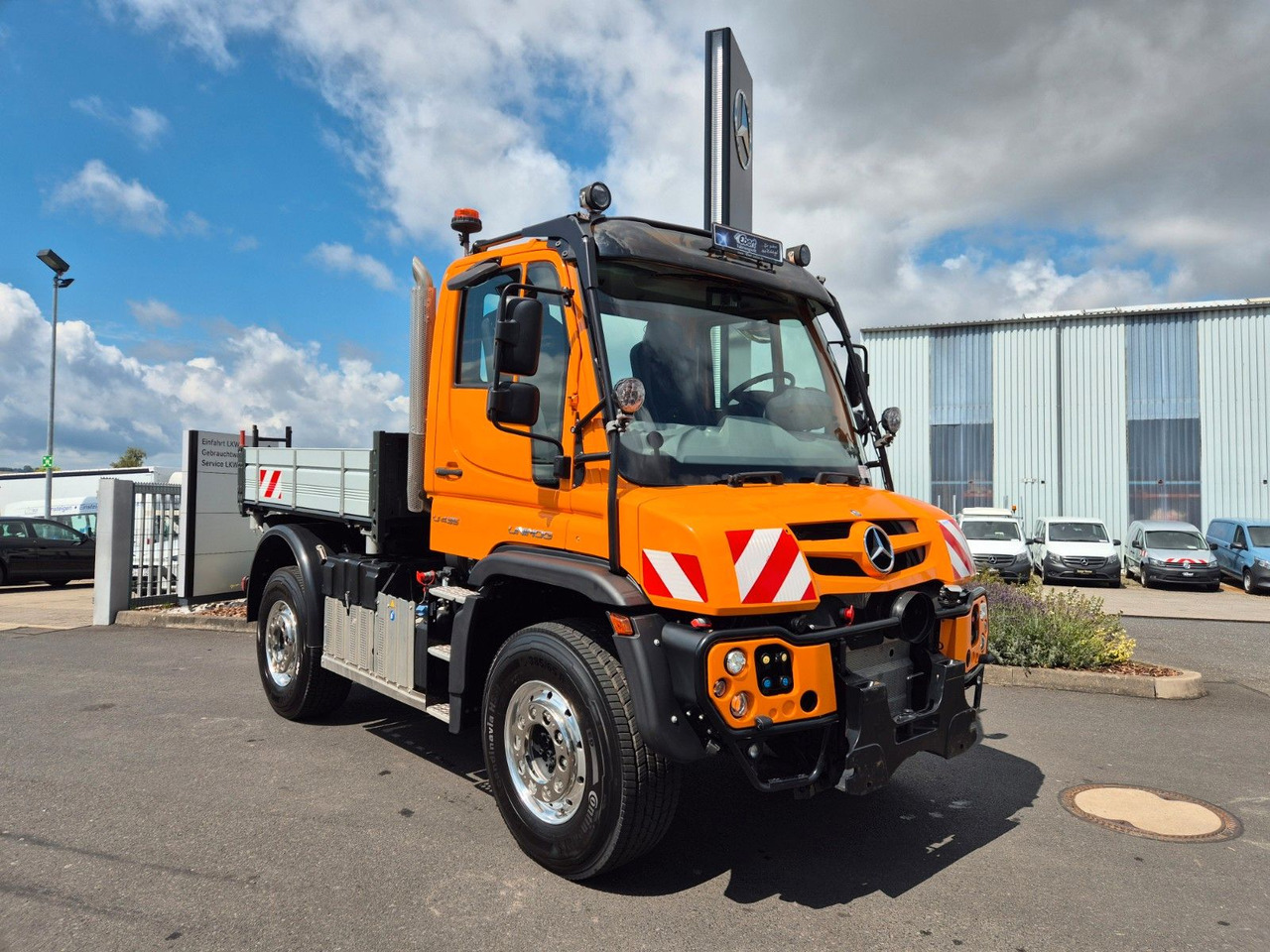 Unimog MB Unimog U435 4x4 Kipper Vario-Pilot Hydrostat - Camion benne: photos 5 Unimog MB Unimog U435 4x4 Kipper Vario-Pilot Hydrostat - Camion benne: photos 5