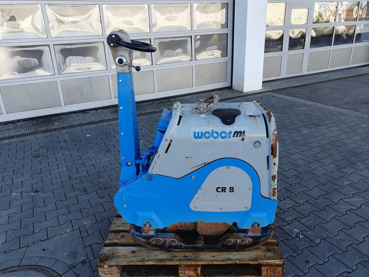 Weber CR 8 Hatz-Diesel 601kg Rüttelplatte 117 h - Plaque vibrante: photos 2 Weber CR 8 Hatz-Diesel 601kg Rüttelplatte 117 h - Plaque vibrante: photos 2