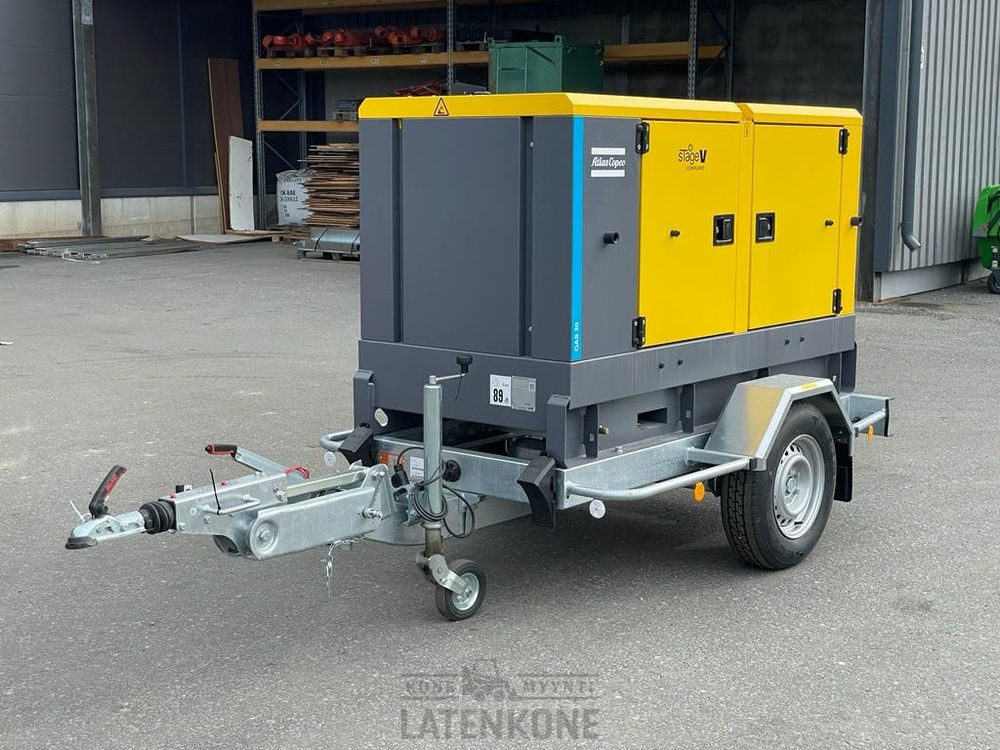 Atlas Copco QAS 30 50 Hz Generaattori StageV vetovarustuksella - Groupe électrogène: photos 5 Atlas Copco QAS 30 50 Hz Generaattori StageV vetovarustuksella - Groupe électrogène: photos 5