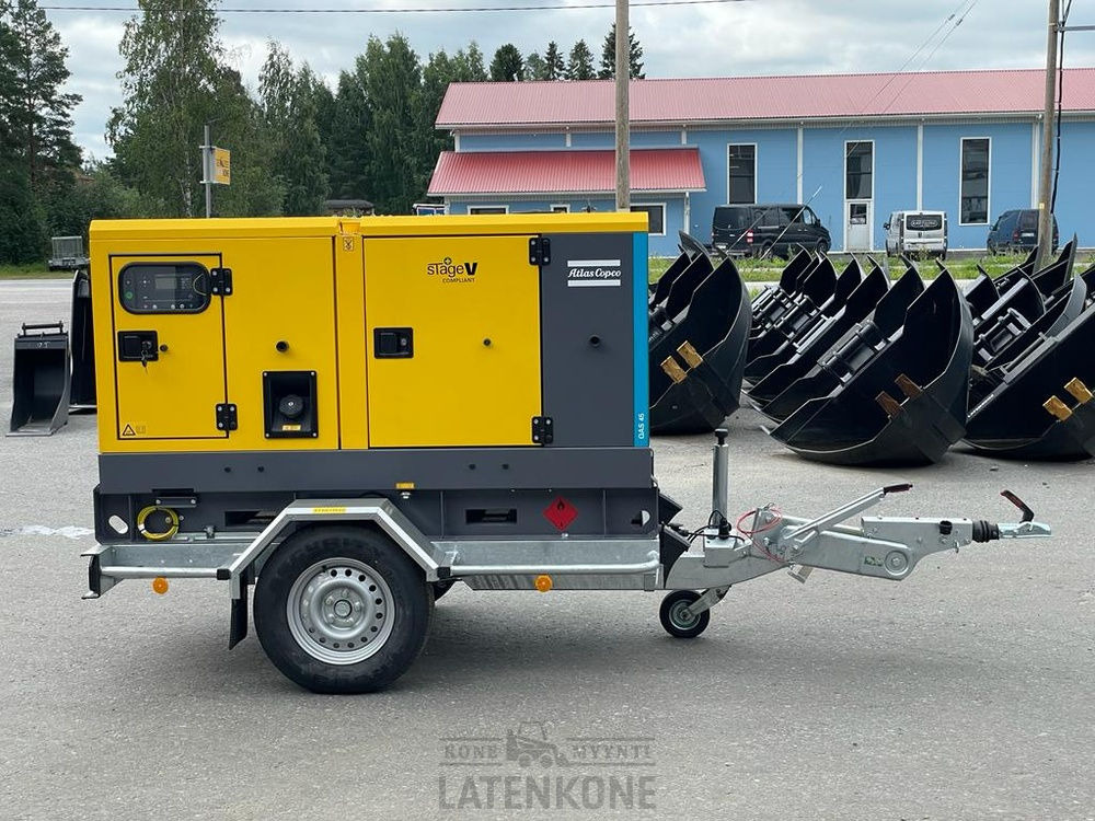 Atlas Copco QAS 45 50 Hz Generaattori StageV vetovarustuksella - Groupe électrogène: photos 2 Atlas Copco QAS 45 50 Hz Generaattori StageV vetovarustuksella - Groupe électrogène: photos 2