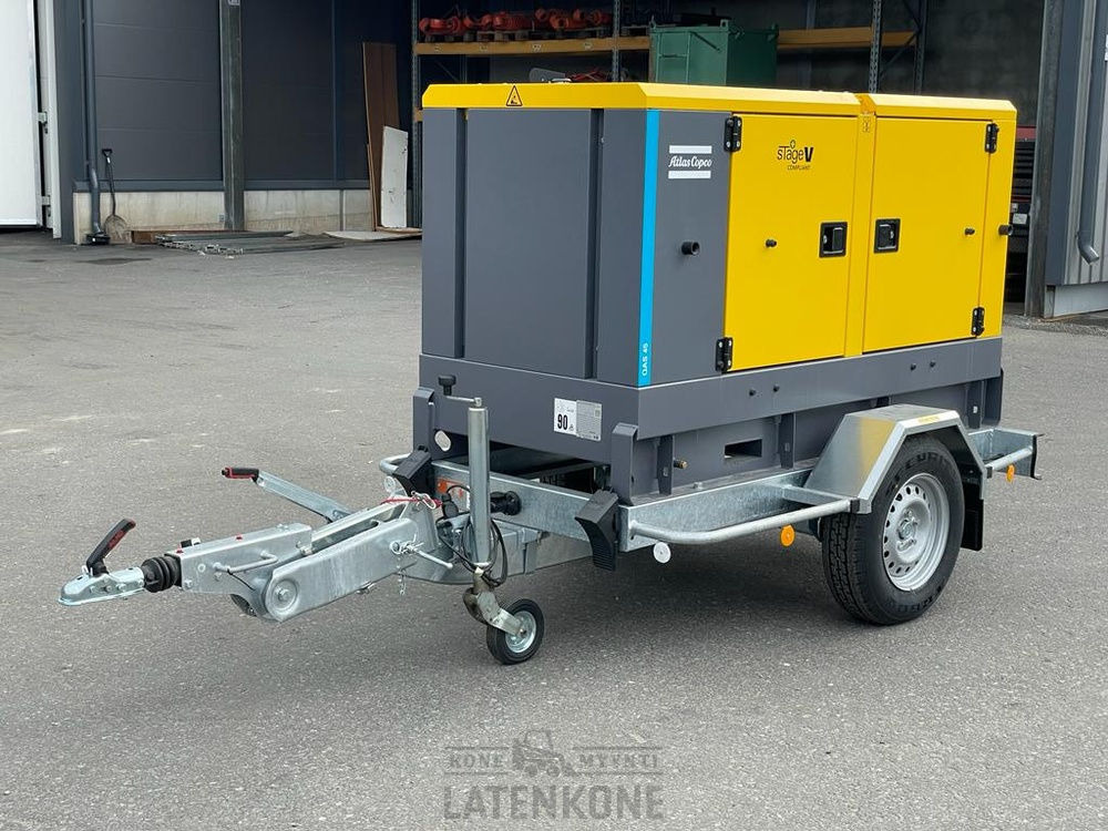 Atlas Copco QAS 45 50 Hz Generaattori StageV vetovarustuksella - Groupe électrogène: photos 5 Atlas Copco QAS 45 50 Hz Generaattori StageV vetovarustuksella - Groupe électrogène: photos 5