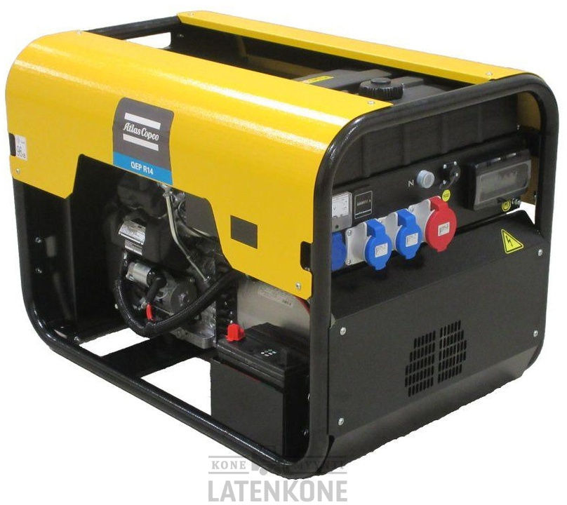 Atlas Copco QEP R14 Bensa Generaattori - Groupe électrogène: photos 1 Atlas Copco QEP R14 Bensa Generaattori - Groupe électrogène: photos 1