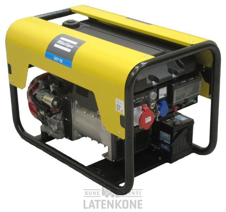 Atlas Copco QEP R8 Bensa Generaattori. - Groupe électrogène: photos 1 Atlas Copco QEP R8 Bensa Generaattori. - Groupe électrogène: photos 1