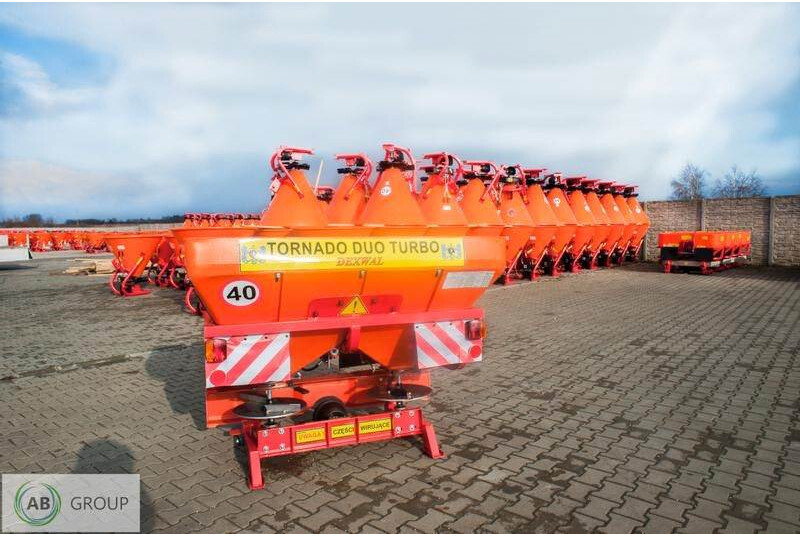 Dexwal rozsiewacz nawozu Tornado Duo 850 l/1200 kg - Distributeur d'engrais: photos 1 Dexwal rozsiewacz nawozu Tornado Duo 850 l/1200 kg - Distributeur d'engrais: photos 1