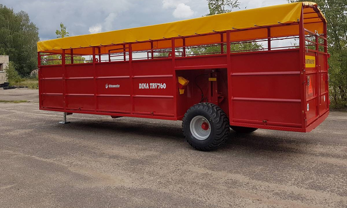 Dinapolis livestock trailer TRV 760 - Remorque bétaillère: photos 2 Dinapolis livestock trailer TRV 760 - Remorque bétaillère: photos 2
