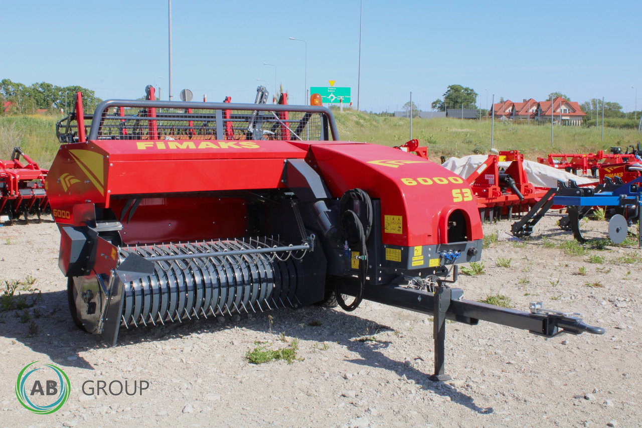 Fimaks 6000 Square Baler - Presse à balles cubiques: photos 1 Fimaks 6000 Square Baler - Presse à balles cubiques: photos 1