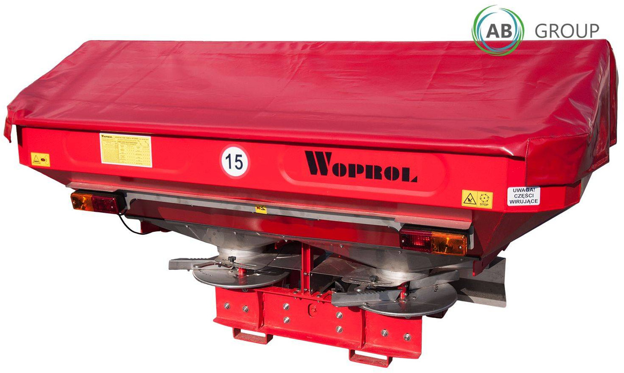 Woprol Fertilizer Spreader JUNIOR II PLUS (800kg, 1200kg, 1600kg) - Distributeur d'engrais: photos 1 Woprol Fertilizer Spreader JUNIOR II PLUS (800kg, 1200kg, 1600kg) - Distributeur d'engrais: photos 1