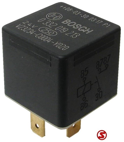 Bosch Occ Relais Bosch 24V 20A - Relais pour Camion: photos 1 Bosch Occ Relais Bosch 24V 20A - Relais pour Camion: photos 1