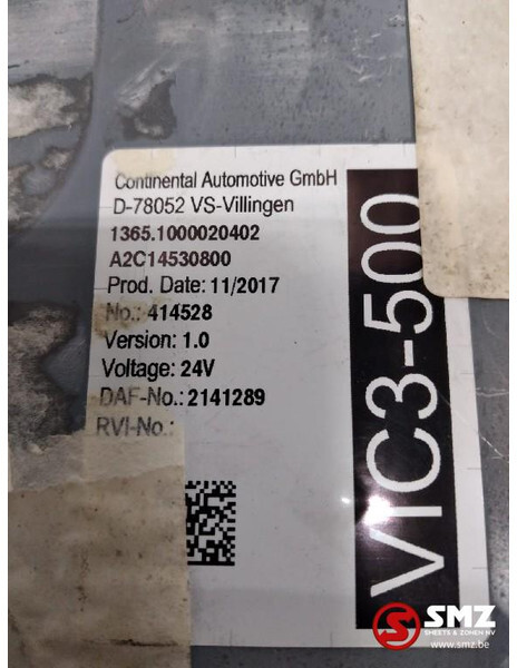 DAF Occ Ecu - DAF XF EURO 6 2141289 VIC3 - Bloc de gestion pour Camion: photos 2 DAF Occ Ecu - DAF XF EURO 6 2141289 VIC3 - Bloc de gestion pour Camion: photos 2