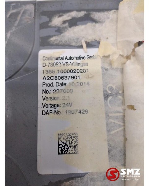 DAF Occ Ecu Daf XF euro 6 VIC3 1907429 - Bloc de gestion pour Camion: photos 2 DAF Occ Ecu Daf XF euro 6 VIC3 1907429 - Bloc de gestion pour Camion: photos 2