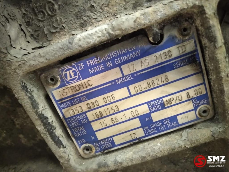 DAF Occ Versnellingsbak DAF 12AS2130TD voor onderdelen - Boîte de vitesse pour Camion: photos 3 DAF Occ Versnellingsbak DAF 12AS2130TD voor onderdelen - Boîte de vitesse pour Camion: photos 3