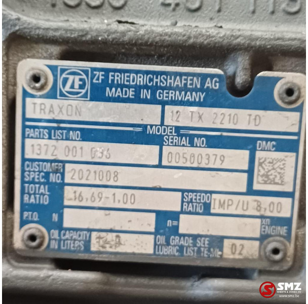 DAF Occ versnellingsbak 12TX2210TD DAF - Boîte de vitesse pour Camion: photos 5 DAF Occ versnellingsbak 12TX2210TD DAF - Boîte de vitesse pour Camion: photos 5