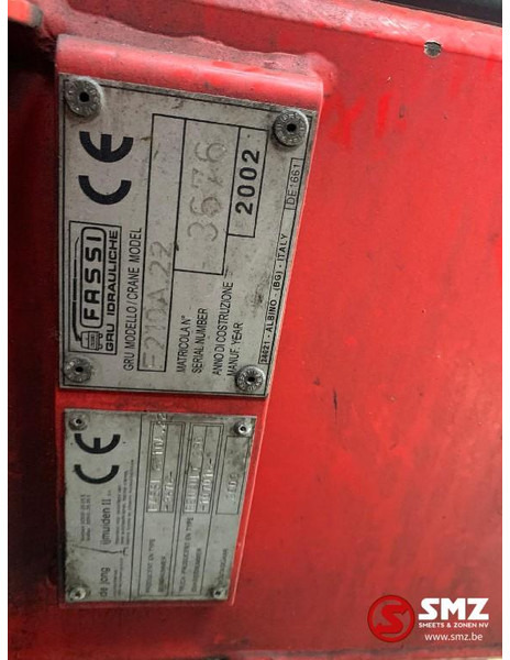 FASSI Occ Autolaadkraan Fassi 210A.22 + radio - Flèche: photos 5 FASSI Occ Autolaadkraan Fassi 210A.22 + radio - Flèche: photos 5