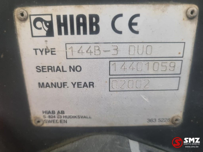 Flèche pour Engins de chantier Hiab Occ Autolaadkraan Hiab 144B-3 Duo + radio: photos 7
