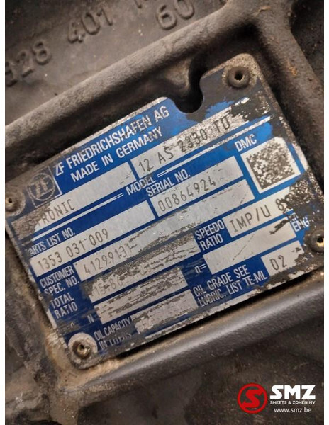 Iveco Occ versnellingsbak 12AS2330TD Iveco - Boîte de vitesse pour Camion: photos 5 Iveco Occ versnellingsbak 12AS2330TD Iveco - Boîte de vitesse pour Camion: photos 5