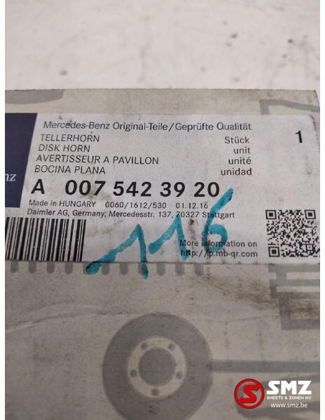Mercedes-Benz Claxon mercedes t2/vario a0075423920 - Système électrique pour Camion: photos 3 Mercedes-Benz Claxon mercedes t2/vario a0075423920 - Système électrique pour Camion: photos 3