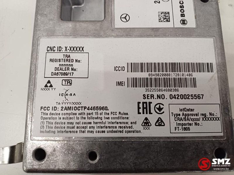 Mercedes-Benz Occ ECU telematica besturingseenheid Mercedes - Bloc de gestion pour Camion: photos 3 Mercedes-Benz Occ ECU telematica besturingseenheid Mercedes - Bloc de gestion pour Camion: photos 3