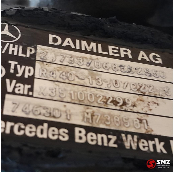 Mercedes-Benz Occ differentiëel i = 2,733 R440-13,0/C22,5 Merced - Différentiel pour Camion: photos 5 Mercedes-Benz Occ differentiëel i = 2,733 R440-13,0/C22,5 Merced - Différentiel pour Camion: photos 5