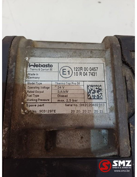 Scania Occ standverwarming Thermo Top Pro 33 Scania - Chauffage/ Ventilation pour Camion: photos 5 Scania Occ standverwarming Thermo Top Pro 33 Scania - Chauffage/ Ventilation pour Camion: photos 5