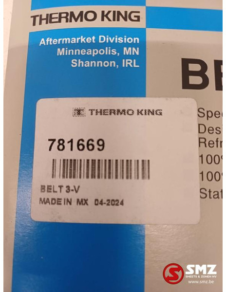 THERMOKING Set van 2 aandrijfriemen Thermoking - Courroie pour Camion: photos 3 THERMOKING Set van 2 aandrijfriemen Thermoking - Courroie pour Camion: photos 3