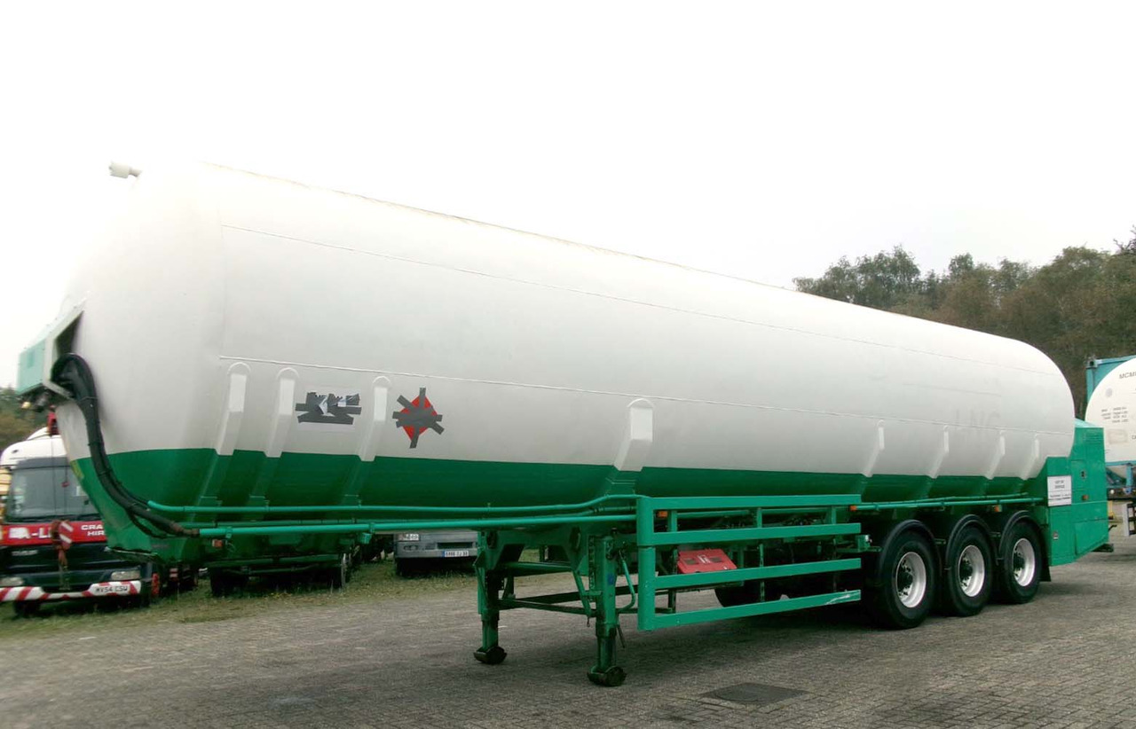 M1 Engineering Gas tank semi-trailer cryogenic used for LNG Methan Methane - Semi-remorque citerne: photos 2 M1 Engineering Gas tank semi-trailer cryogenic used for LNG Methan Methane - Semi-remorque citerne: photos 2