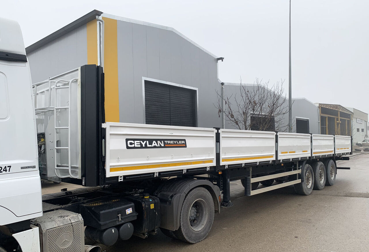 CEYLAN 3 AXLES FLATBED&PLATFORM WITH SIDE COVER - Semi-remorque plateau: photos 2 CEYLAN 3 AXLES FLATBED&PLATFORM WITH SIDE COVER - Semi-remorque plateau: photos 2