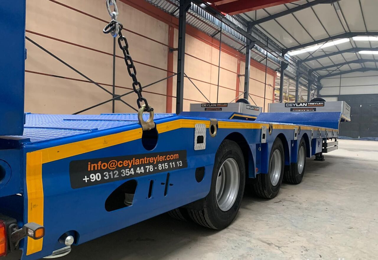 Semi-remorque surbaissé neuf CEYLAN 3 AXLES STANDART & EXTENDABLE LOWBED: photos 21 Semi-remorque surbaissé neuf CEYLAN 3 AXLES STANDART & EXTENDABLE LOWBED: photos 21