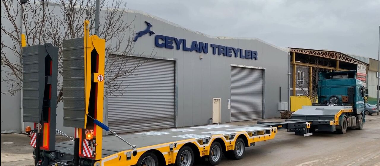 CEYLAN 4 AXLES STANDART & EXTENDABLE LOWBED - Semi-remorque surbaissé: photos 4 CEYLAN 4 AXLES STANDART & EXTENDABLE LOWBED - Semi-remorque surbaissé: photos 4