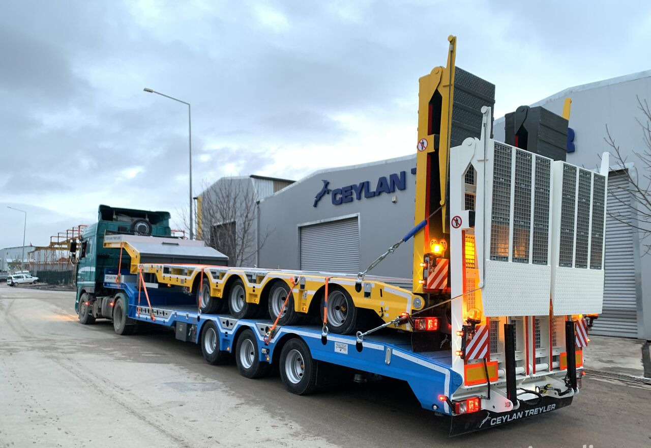 CEYLAN 4 AXLES STANDART & EXTENDABLE LOWBED - Semi-remorque surbaissé: photos 5 CEYLAN 4 AXLES STANDART & EXTENDABLE LOWBED - Semi-remorque surbaissé: photos 5