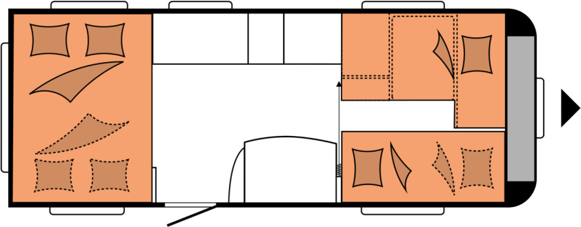 DE LUXE 515 UHK - Caravane: photos 2 DE LUXE 515 UHK - Caravane: photos 2