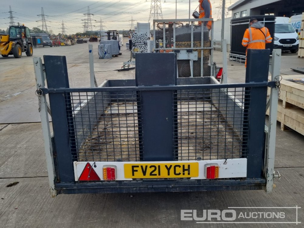1.5 Ton Twin Axle Plant Trailer, Ramp - Remorque porte engin: photos 4 1.5 Ton Twin Axle Plant Trailer, Ramp - Remorque porte engin: photos 4