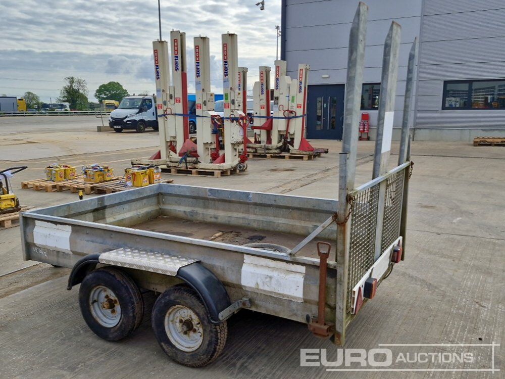 1.5 Ton Twin Axle Plant Trailer, Ramp - Remorque porte engin: photos 3 1.5 Ton Twin Axle Plant Trailer, Ramp - Remorque porte engin: photos 3